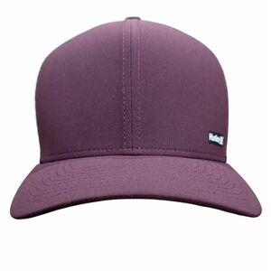 Hurley Trucker Hat Snapback Burgundy White Mesh Adjustable Surf Skate Cap